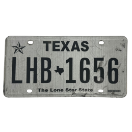 Texas poznávací značka