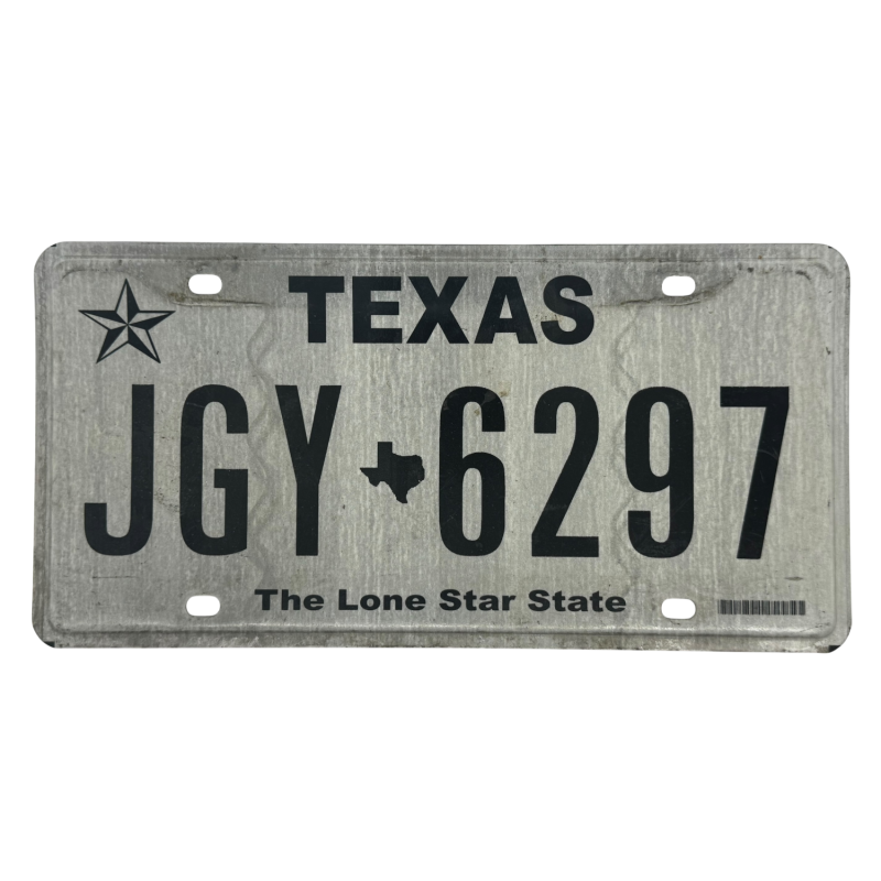 Texas poznávací značka