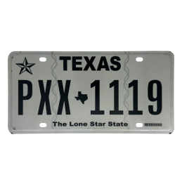 Texas poznávací značka