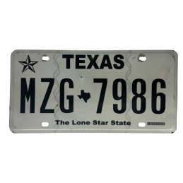 Texas poznávací značka