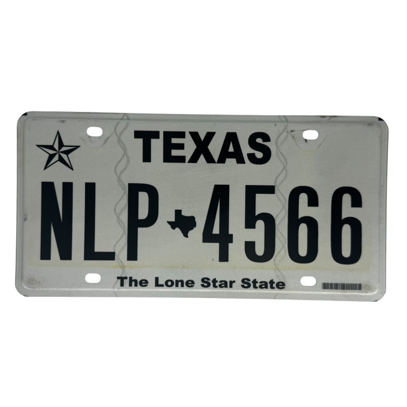 Texas poznávací značka