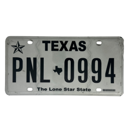 Texas poznávací značka