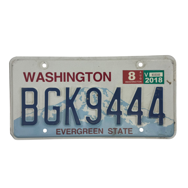 Washington poznávací značka Washington poznávací značka