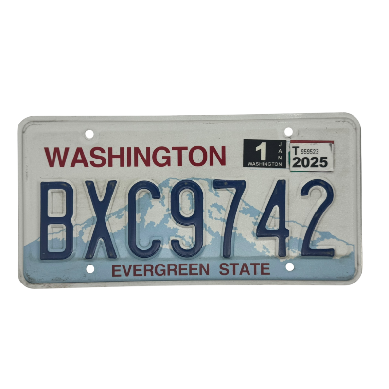 Washington poznávací značka Washington poznávací značka