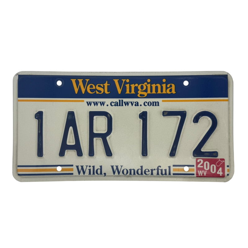 West Virginia poznávací značka West Virginia poznávací značka