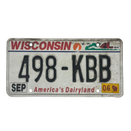 Wisconsin poznávací značka