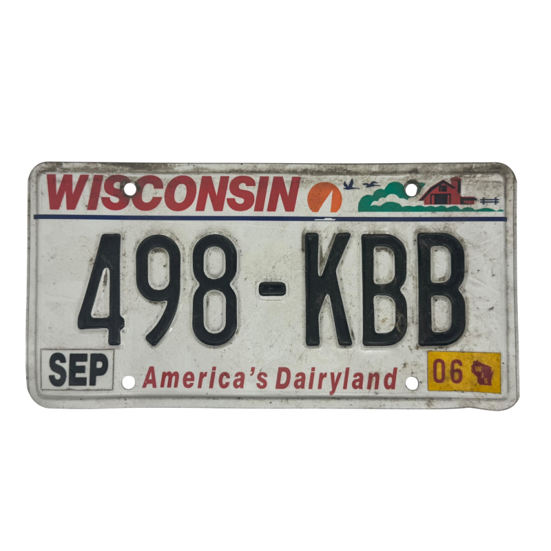 Wisconsin poznávací značka Wisconsin poznávací značka