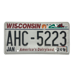 Wisconsin poznávací značka