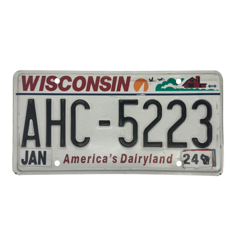 Wisconsin poznávací značka