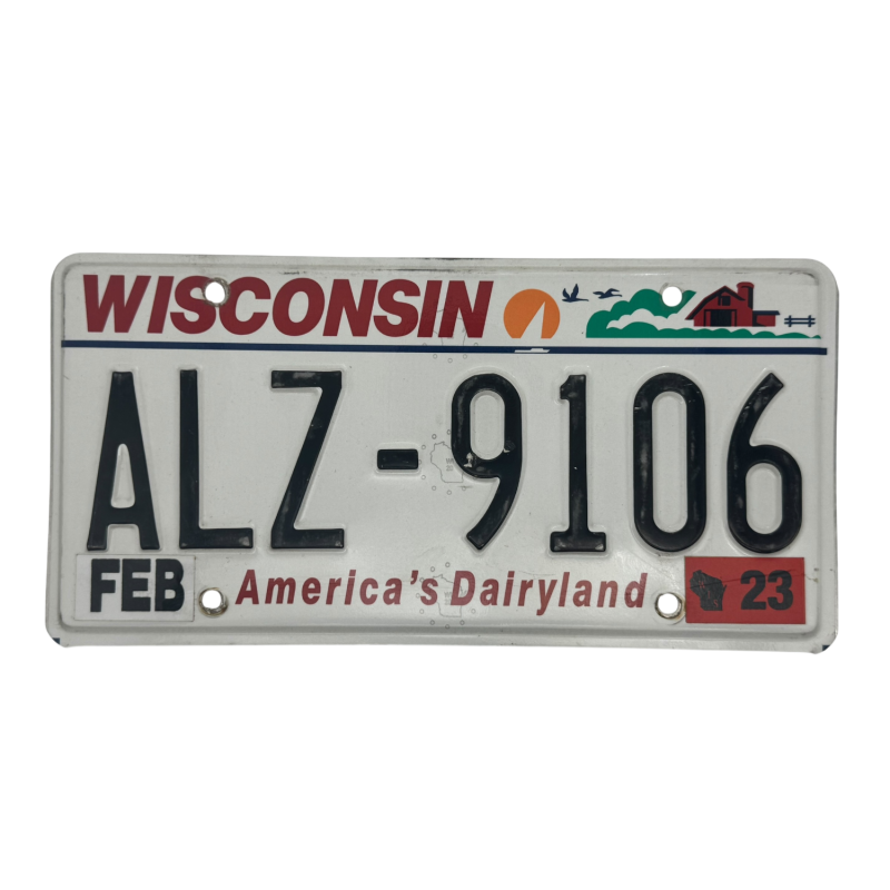 Wisconsin poznávací značka Wisconsin poznávací značka