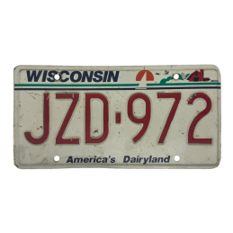 Wisconsin poznávací značka