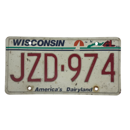 Wisconsin poznávací značka