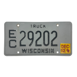Wisconsin poznávací značka