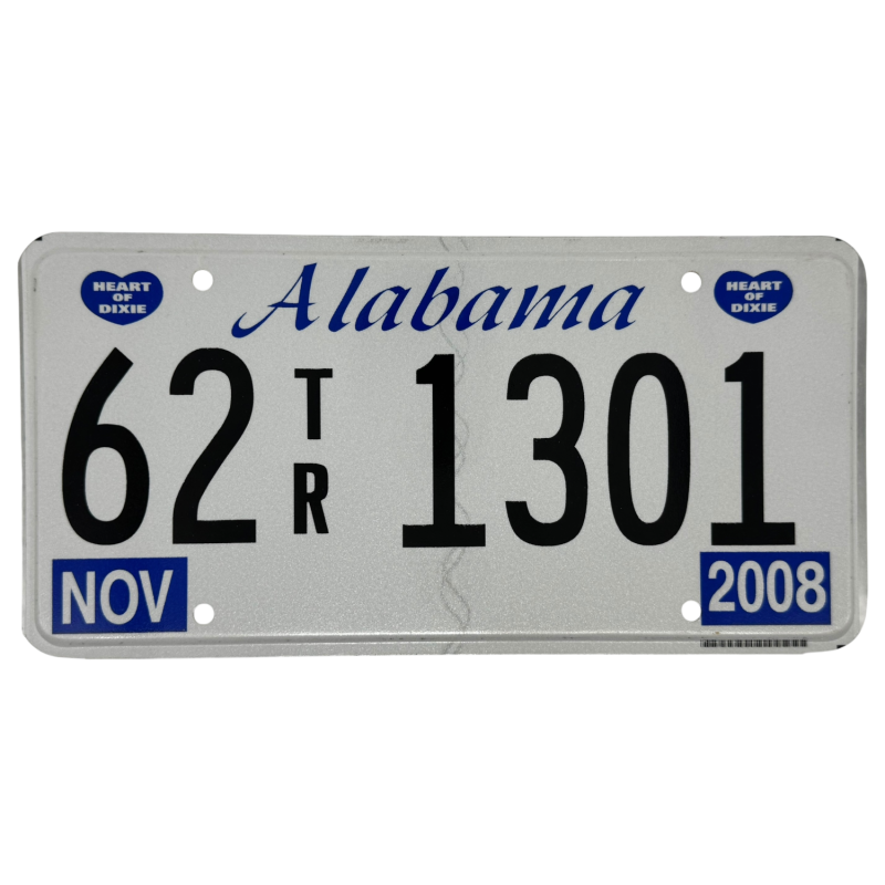 Alabama poznávací značka Alabama poznávací značka