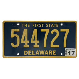 Poznávacia značka Delaware