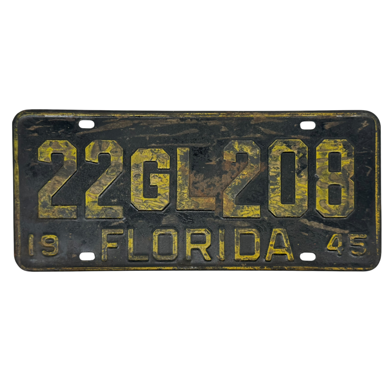 Florida poznávací značka