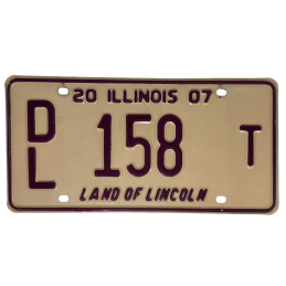 Illinois poznávací značka
