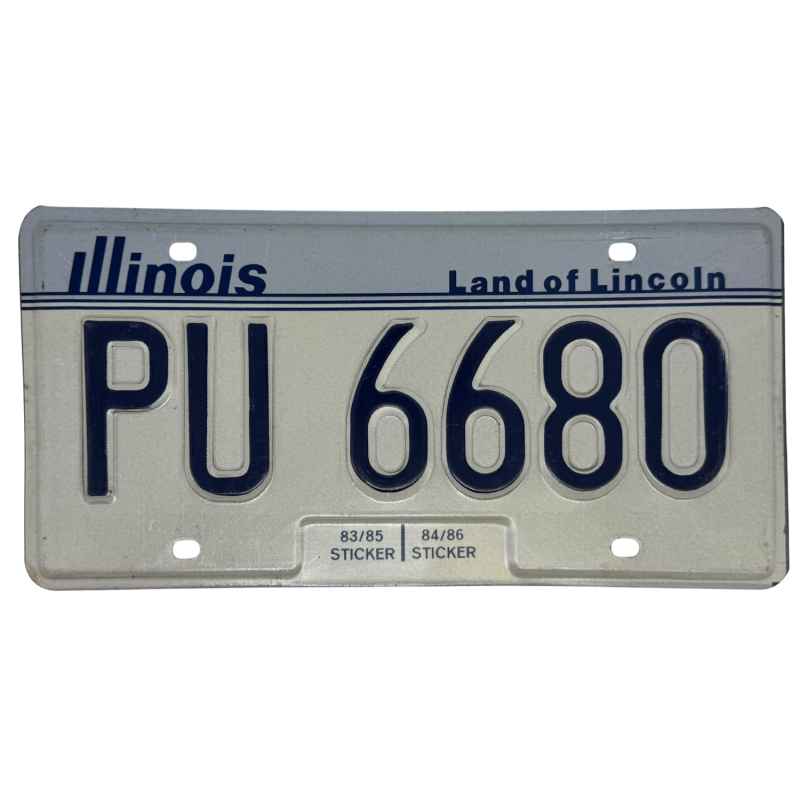 Illinois poznávací značka Illinois poznávací značka