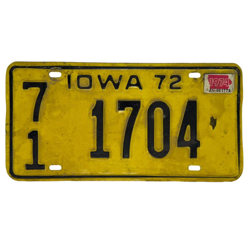 Iowa poznávací značka Iowa poznávací značka