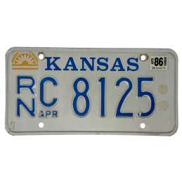 Kansas poznávací značka