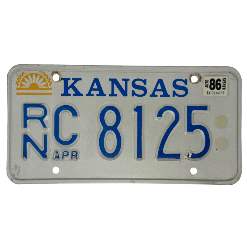 Kansas poznávací značka Kansas poznávací značka