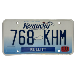 Kentucky poznávací značka