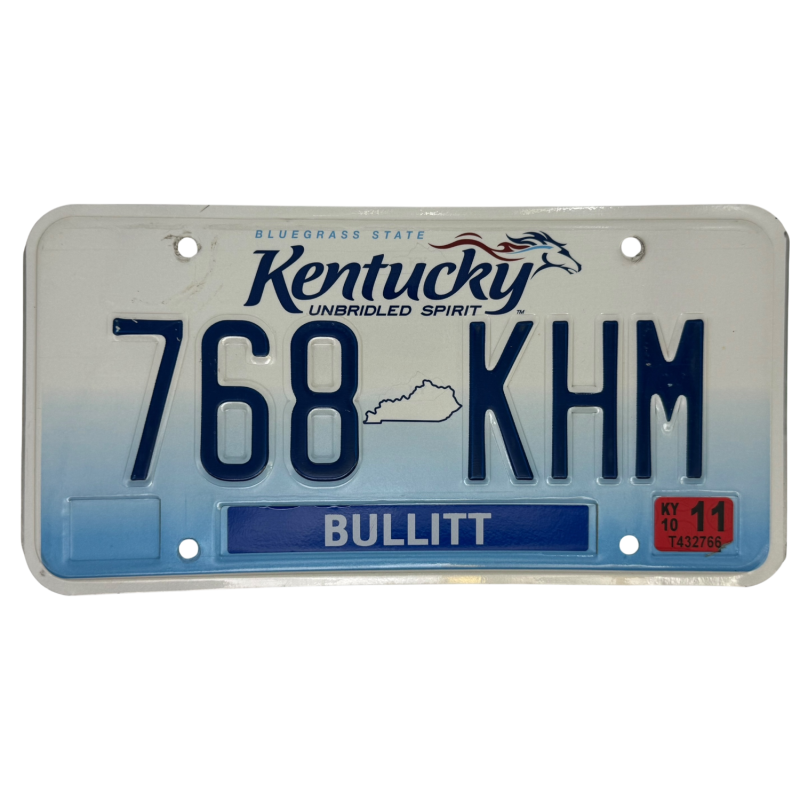 Kentucky poznávací značka Kentucky poznávací značka