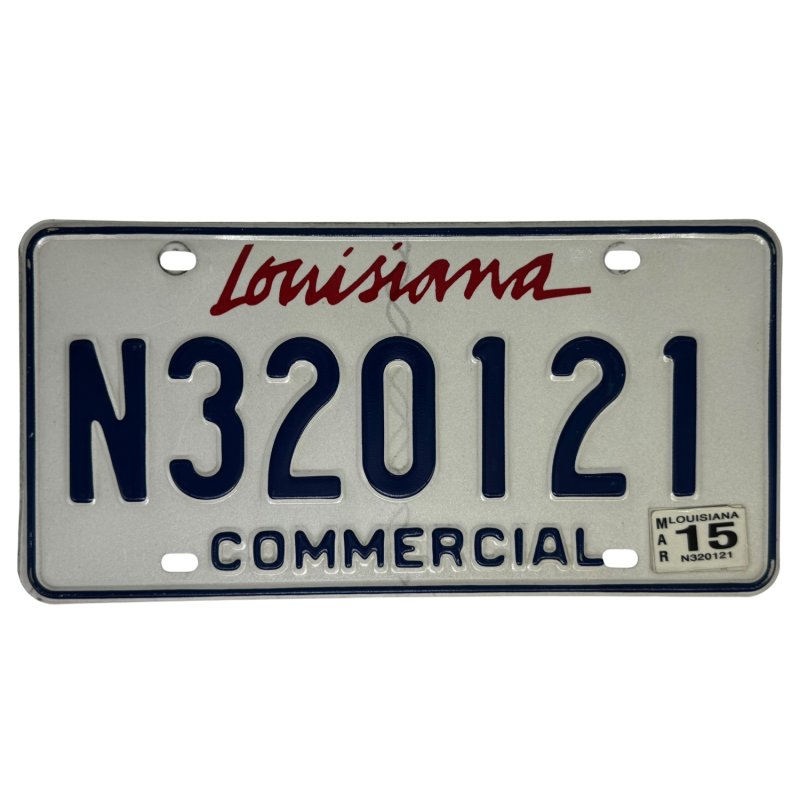 Louisiana poznávací značka Louisiana poznávací značka