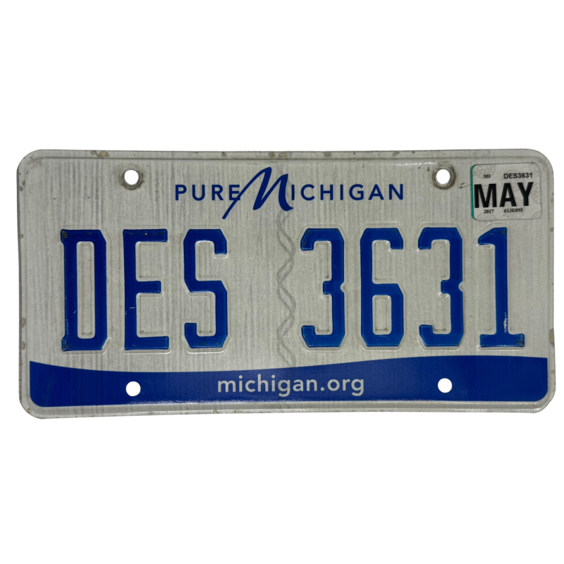 Michigan poznávací značka Michigan poznávací značka