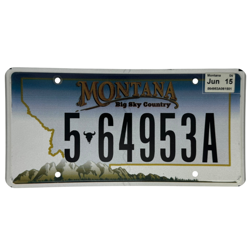 Montana poznávací značka Montana poznávací značka
