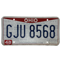 Ohio poznávací značka