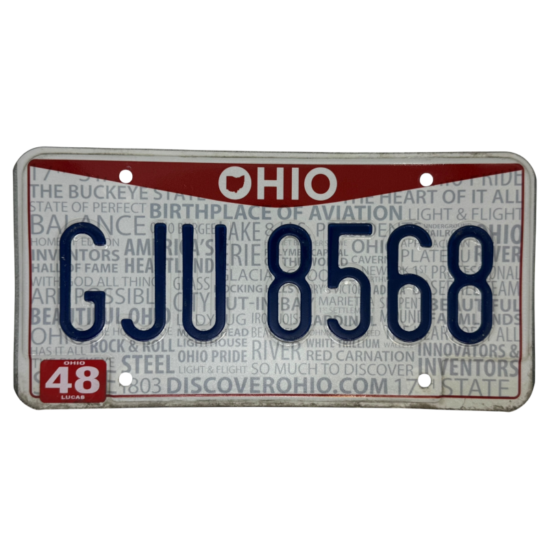 Ohio poznávací značka Ohio poznávací značka