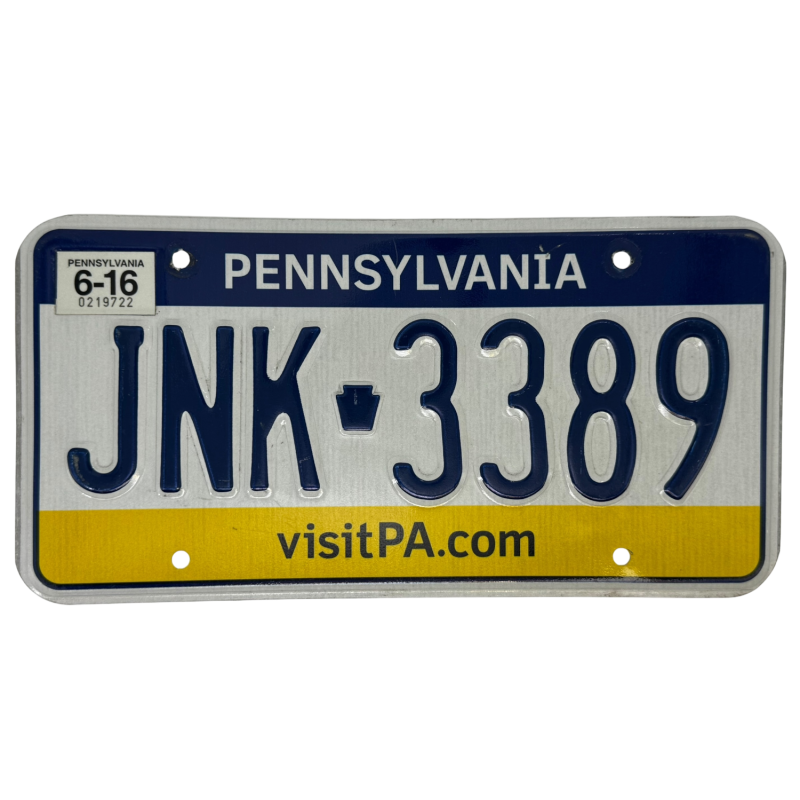 Pennsylvania poznávací značka Pennsylvania poznávací značka