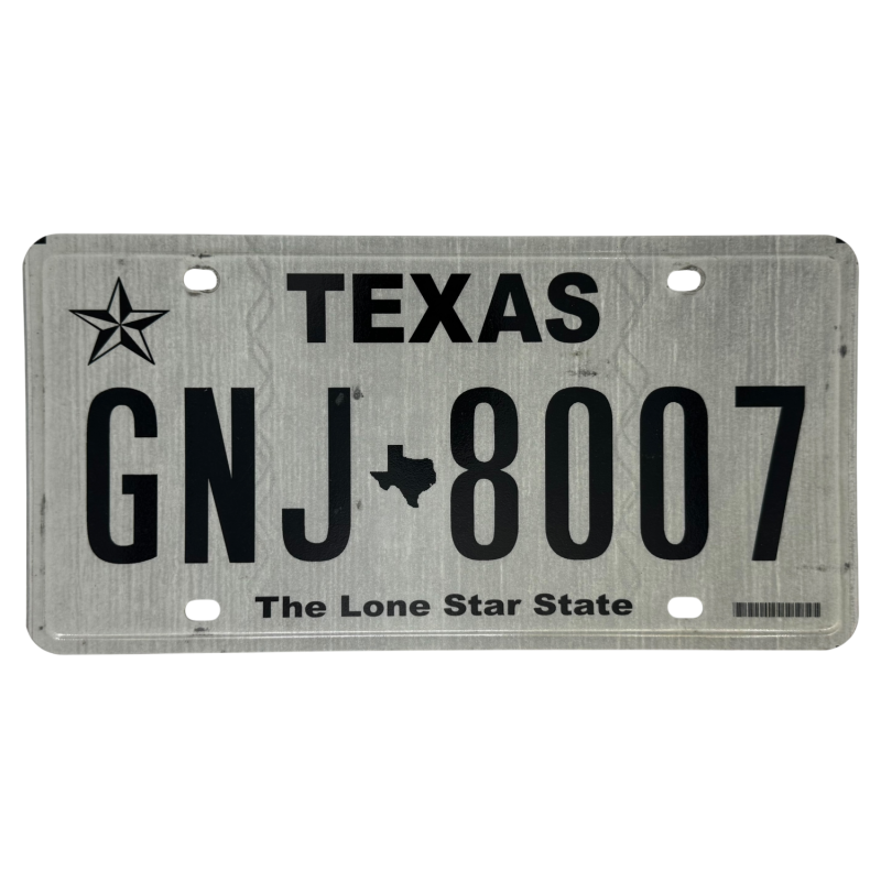 Texas poznávací značka Texas poznávací značka