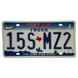 Texas poznávací značka