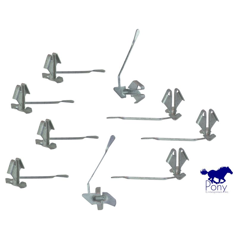 Trunk Lid Molding Clips Fastback (9) 67-68 Trunk Lid Molding Clips Fastback (9) 67-68