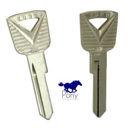 Kopie 65-66 PONY KEYBLANK IGNITION / DOOR