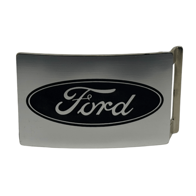 Spona na opasek Ford – Chromovaná Classic Oval