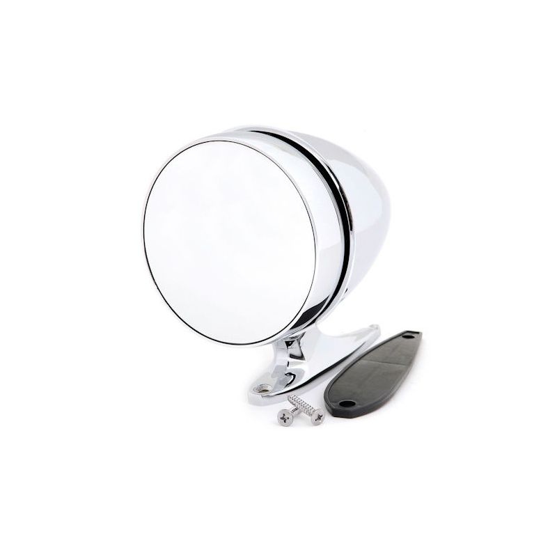 Chromované zrcátko, potisk Shelby, levé