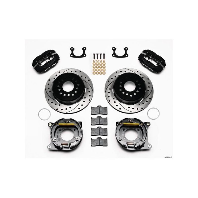 Zadní diskové brzdy Wilwood, konverze 65-73