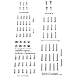 Sada šroubů pro montáž interiéru, Fastback 67-68