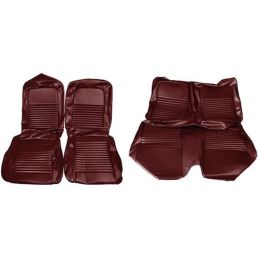 Potahy sedadel Fastback červené kompletní 67