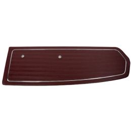 Door panels standard maroon 68