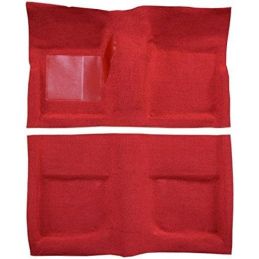 Zářivě červená rohožka 1965, kabriolet 64-68