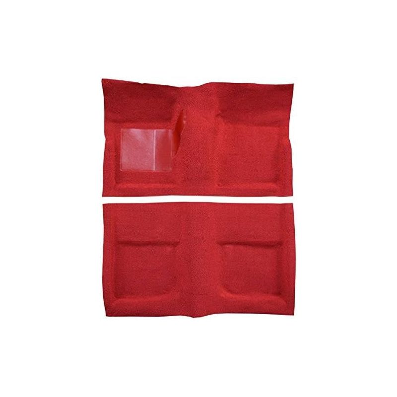 Zářivě červená rohožka 1965, kabriolet 64-68