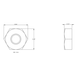 Matice 12-24 (5,5 mm) palců
