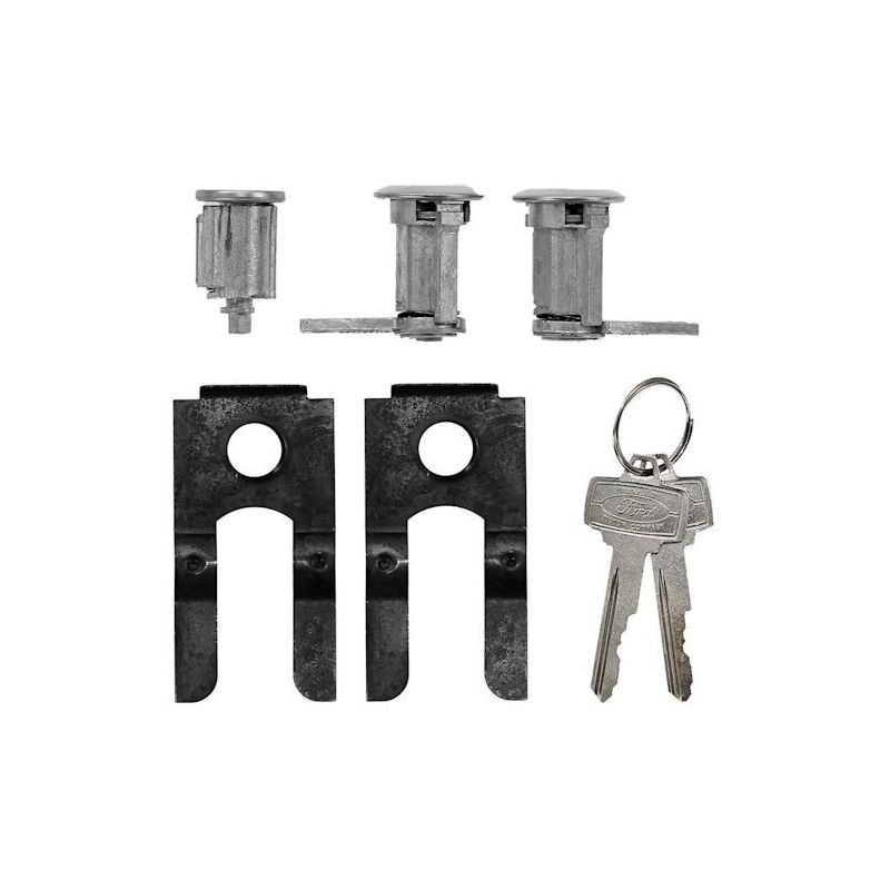 Sada vložek s klíči do zapalování a dveří Pony 65-66