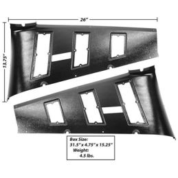 Větrací otvory uvnitř Fastback 65-66