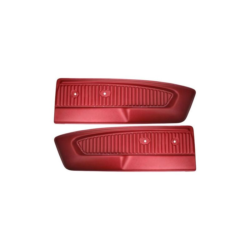 Dveřní výplně Pony tmavě červené 64-66