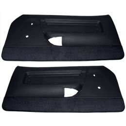 Dveřní výplně Deluxe černé 71-73